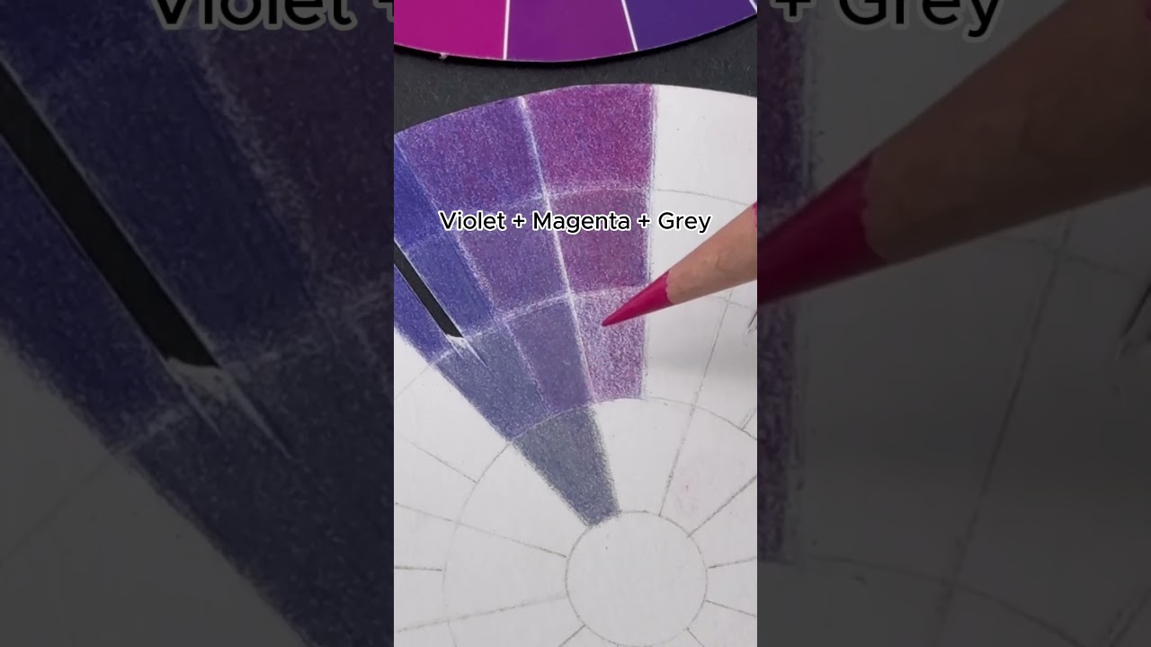Another colormatch video for your feed!  | #artshorts