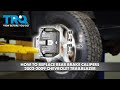 How to Replace Rear Brake Calipers 2002-2009 Chevrolet Trailblazer