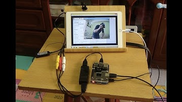 CVBS (compoiste) camera display on raspberry pi 2 model b (by FEBON264 CVBS capture card)
