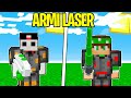 HO GIOCATO CON LE ARMI LASER SU MINECRAFT
