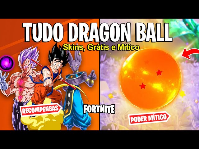 Fortnite x Dragon Ball  Todas as skins disponíveis - Canaltech