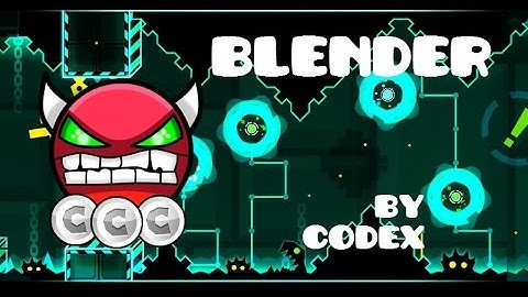 Geometry Dash - Blender (Demon) - by Codex