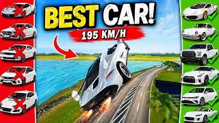 Insane High Speed White Supercars Stunt Challenge in Extreme Car Driving Simulator (USA Gameplay)  screenshot 5