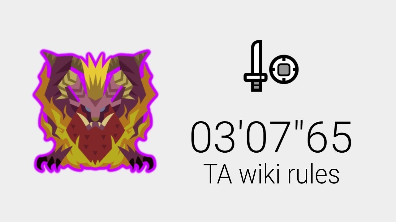 Mhw I Pc 滅日 歴戦テオ テスカトル 片手剣 03 07 65 Ta Wiki Rules Tempered Teostra Sns Youtube