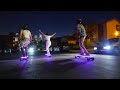 Light the night  backfire zealot s2 electric skateboard