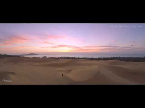Mũi né - bình thuận - flycam việt nam ( sand dunes of mui ne - viet nam )