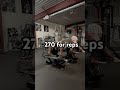 Hip thrust 270 for reps #hips #hipthrust #hipthrusts #glutes #hamstrings #lowerbodyworkout