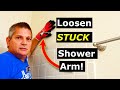 How to Remove a Stuck Shower Arm Pipe For New Shower Head