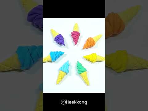 #shorts #how #diy DIY Miniature Rainbow Ice cream Board shop♥Build Amazing Cone Icecream board shop♥