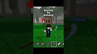 Scythe Vs Katana #roblox #99nightintheforest #fypシ