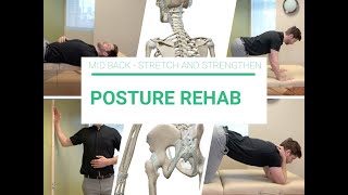 Mid back- posture reset