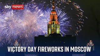 Russia marks 2024 Victory Day celebrations with fireworks display in Moscow