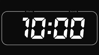 10mins digital clock countdown timer with alarm