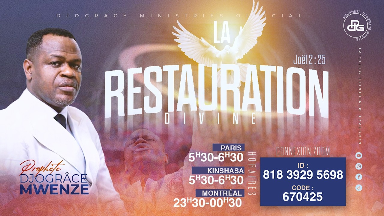 LA RESTAURATION DIVINE - 05 MARS 2026