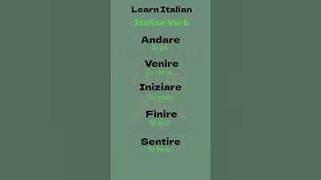 Italian Verb | Simple way of Learning Italian | Learn Italian Easy Way  #learningitalian