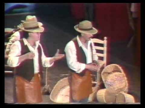 Actuación de Caña y mimbre del COAC 1988