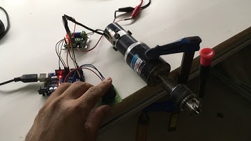 Arduino PID Brushed DC Servo Motor Position Control Using Joystick
