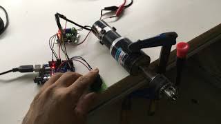 Arduino PID Brushed DC Servo Motor Position Control Using Joystick
