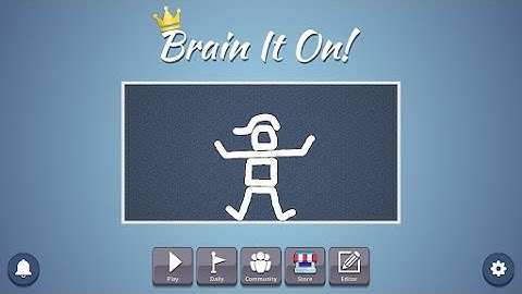 Brain it on game (level 1-10)