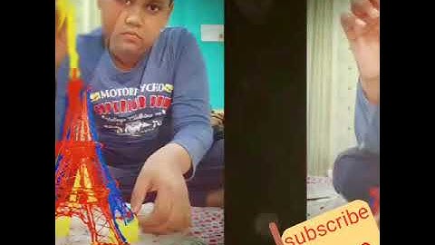 how to make Eiffel tower with 3D pen#5