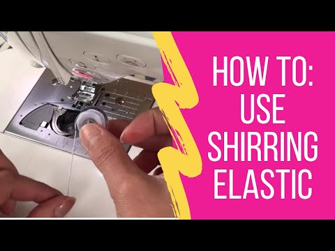 Video: How To Sew With Elastic Thread