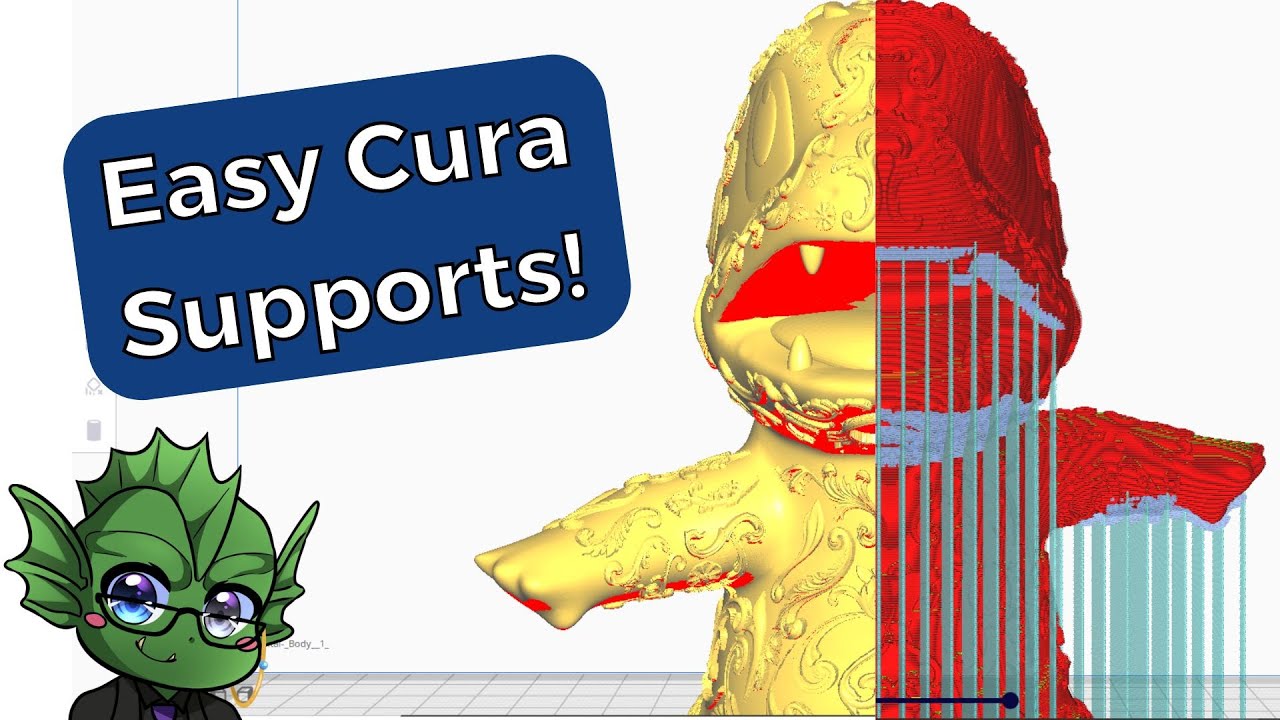 Cura Supports for & Settings! - YouTube