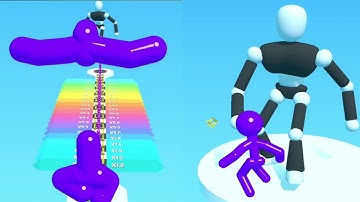 Tall Man Run | All Levels Gameplay walkthrough Android, iOS Part #3