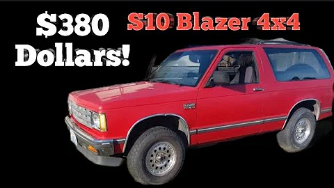 Can a 1987 Chevy S10 Blazer be a Worthy Side x Side?