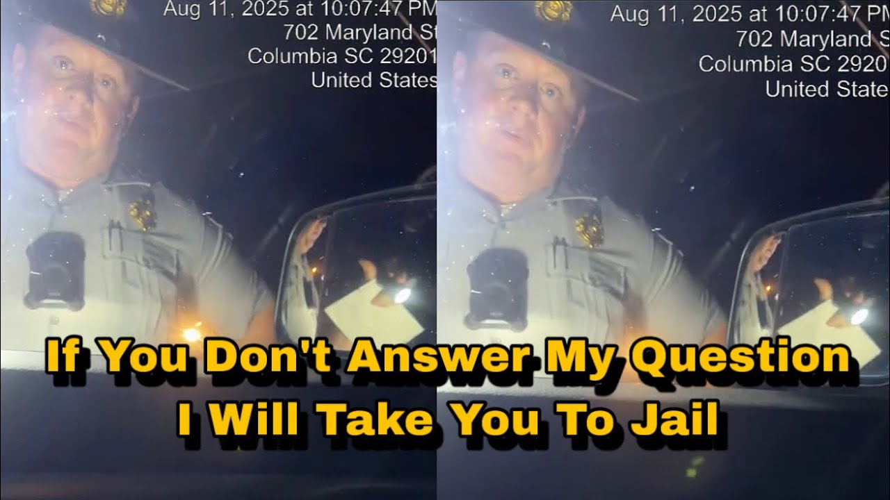 State Cop Arrested Him For Not Answering His Fishing Questions - YouTube