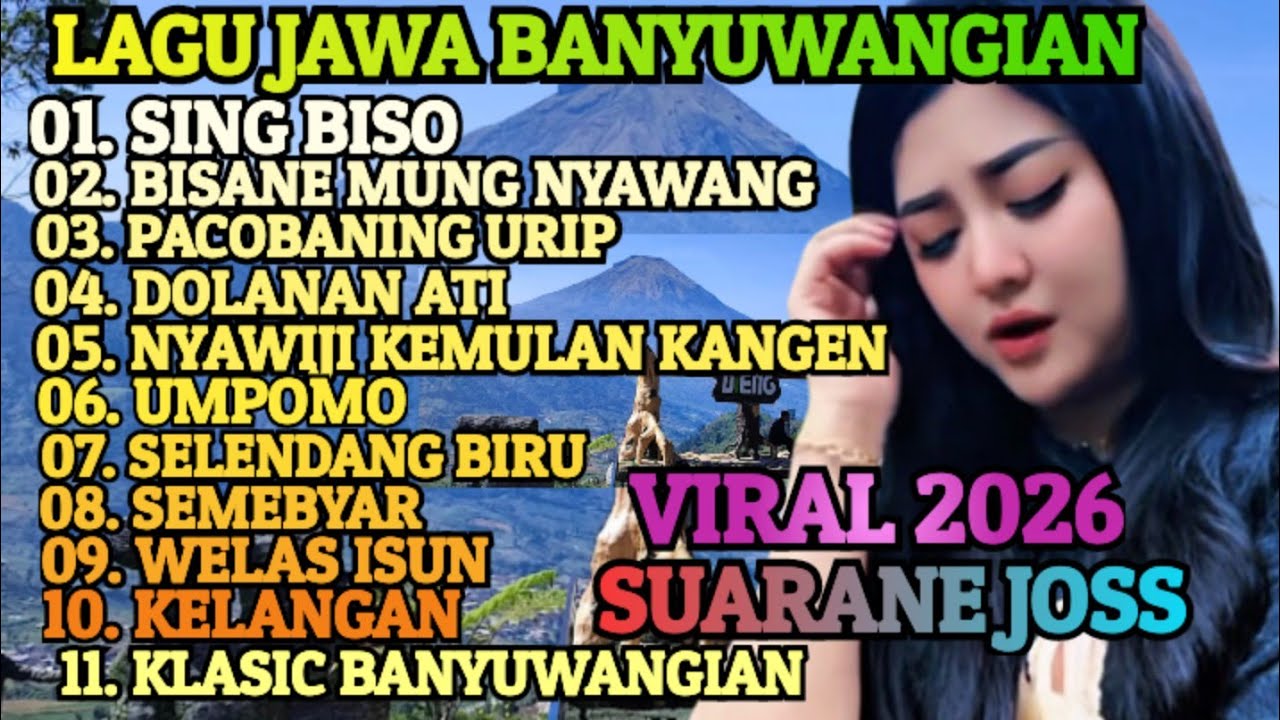 LAGU JAWA BANYUWANGIAN POPULER VIRAL 2026 ‼️ ENAK E POL LOOR COCOK BUAT TEMAN PERJALANAN 