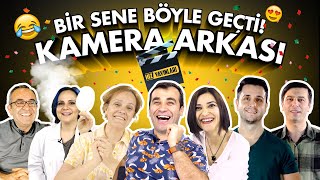 Kamera Arkasindan Eğlenceli̇ Anlar Hız Yayınlarında 1 Sene Böyle Geçti Çekim Hataları