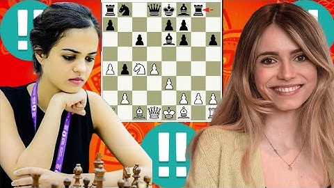 Perfect chess game 95 Tania Sachdev vs Anna Cramling