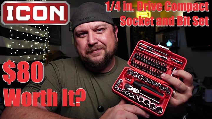 ICON 52 Piece 1/4 in. Drive Compact Socket and Bit Set