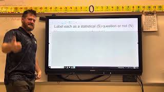 Statistical Questions and Dot Plots Intro