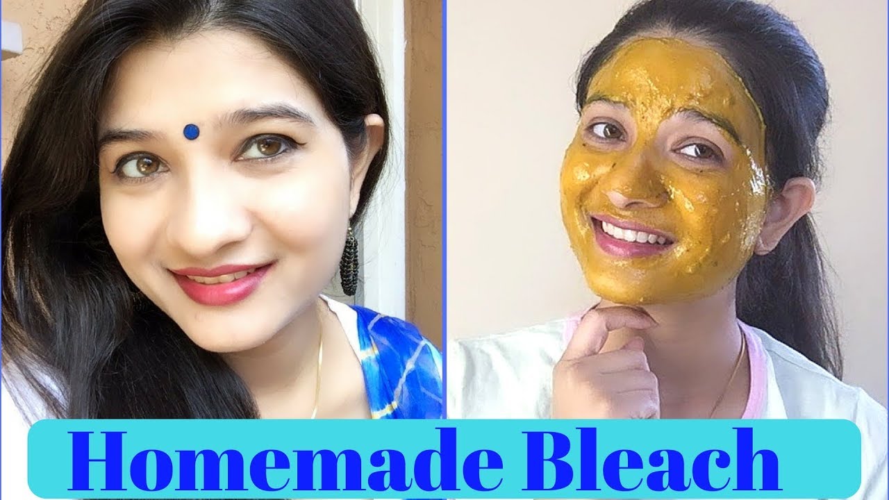 home made facial bleach