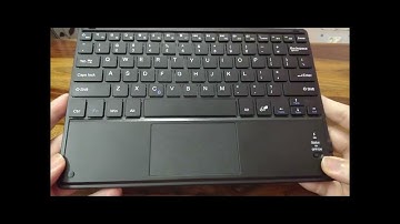 iPad Wireless Keyboard with Touchpad For  Bluetooth Keyboard and Mouse