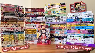80+ MANGA VOLUME MEGA HAUL! June and July 2022 Pickups!