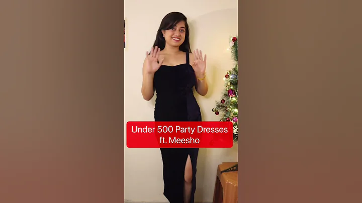 Party Dresses Under 500 ft. Meesho #meeshohaul #meesho #meeshofinds #dresses #dresseshaul #partywear