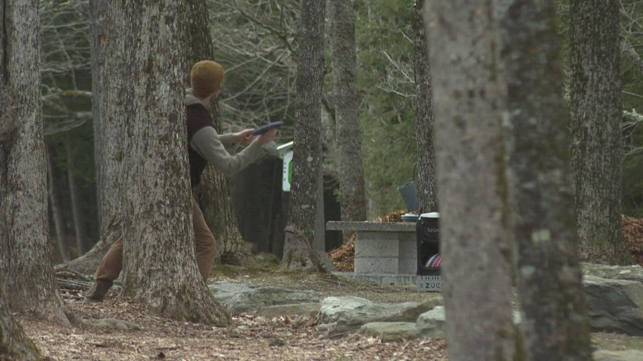 Disc golf is growing in popularity around Maine