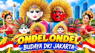 Download lagu ONDEL ONDEL 💖 Lyrics of the Ondel Ondel Song, Culture of DKI JAKARTA | Ondel Ondel Setu Babakan