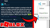 How To Refund Gamepasses In Roblox 2020 Read Description Youtube - how to refund gamepasses on roblox (2020)
