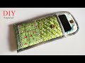 Very Easy Patchwork Cell Phone Case | กระเป๋าใส่มือถือต่อผ้าน่ารักๆ