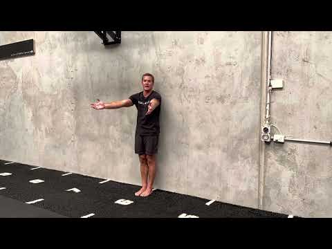 Learn to handstand part 4 chest to wall handstand