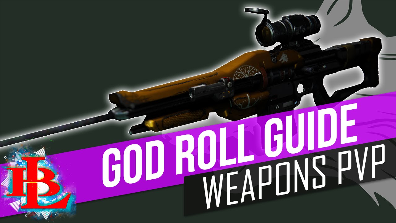Destiny Weyloran's March and Nirwen's Mercy GOD ROLL Guide for PvP Guide - IRON BANNER