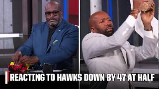 'The Hawks are DONE' 🏳️The Inside Guys wave the white flag in Knicks-Hawks at halftime