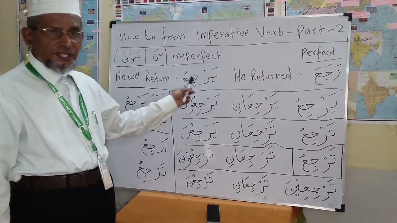 How to form the imperative or Command verb - part  2