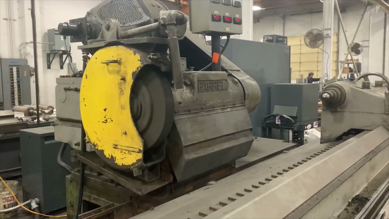 30" X 192" FARREL HEAVY DUTY CYLINDRICAL ROLL GRINDER STOCK 14735