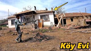 KÖY EVİ TAMİRAT TADİLAT BÖLÜM 2-/GÜVERCİNLERİ UÇURDUM-/#civciv #güvercin #köyegöç