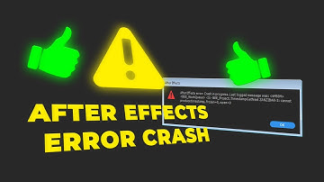 After Effects error crash in progress fix & resolved 100% correct method
