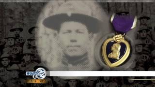 Family receives Purple Heart 100 years after soldier's death